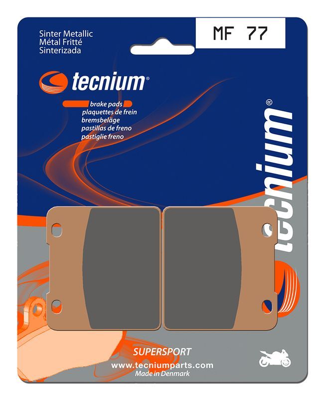 Pastillas de freno Tecnium MF77 Sinterizadas