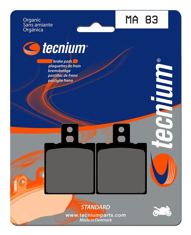 Pastillas de freno Tecnium MA83 Orgánicas