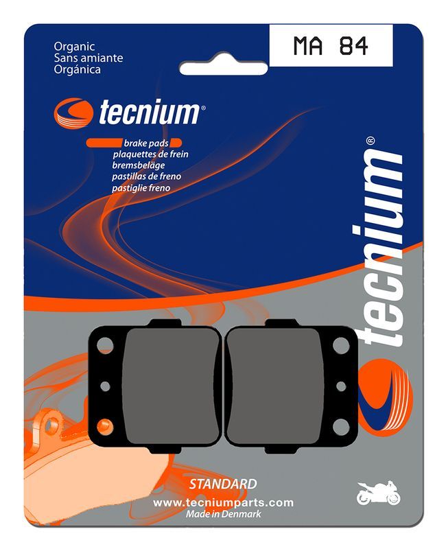 Pastillas de freno Tecnium MA84 Orgánicas