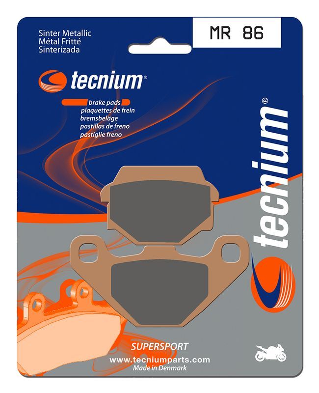 Pastillas de freno Tecnium MR86 Sinterizadas