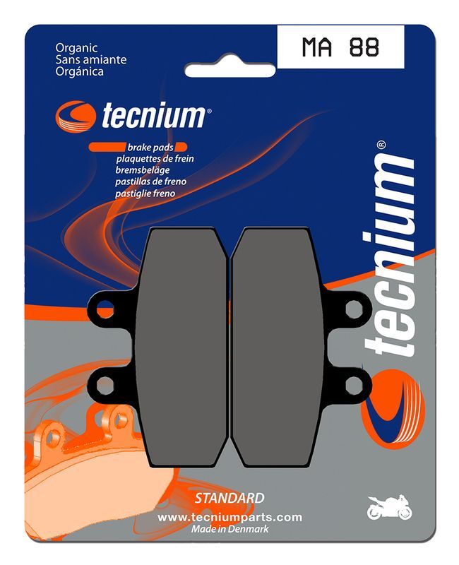 Pastillas de freno Tecnium MA88 Orgánicas