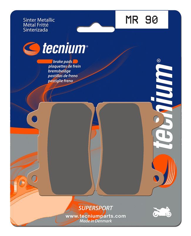 Pastillas de freno Tecnium MR90 Sinterizadas