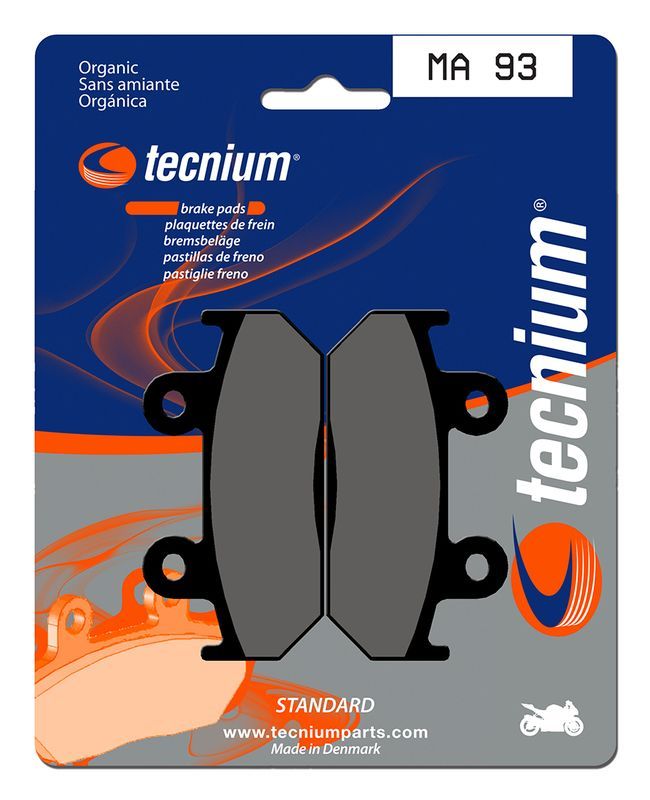 Pastillas de freno Tecnium MA93 Orgánicas