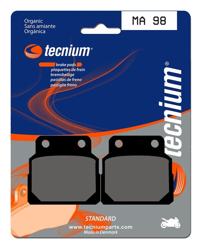 Pastillas de freno Tecnium MA98 Orgánicas