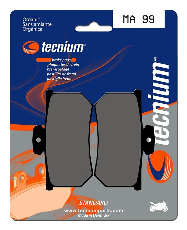 Pastillas de freno Tecnium MA99 Orgánicas