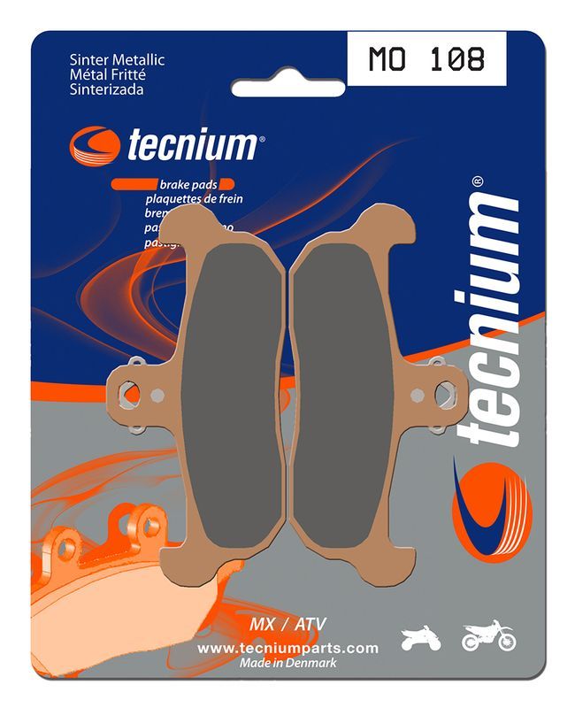 Pastillas de freno Tecnium MO108 Sinterizadas