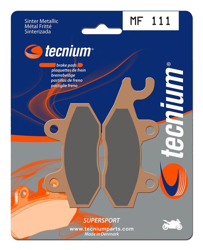 Pastillas de freno Tecnium MF111 Sinterizadas