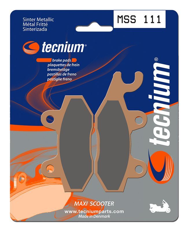 Pastillas de freno Tecnium MSS111 Sinterizadas