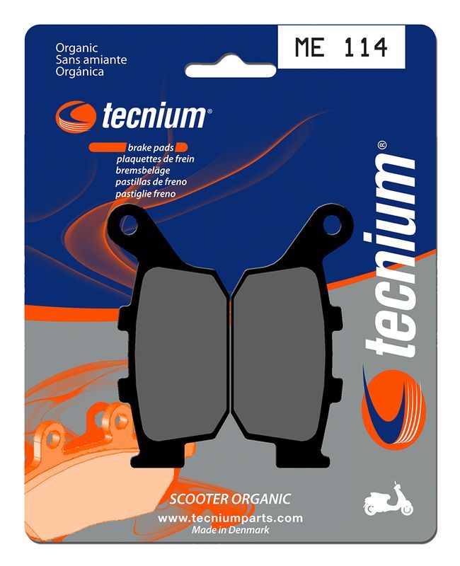 Pastillas de freno Tecnium Scooter orgánicas ME114