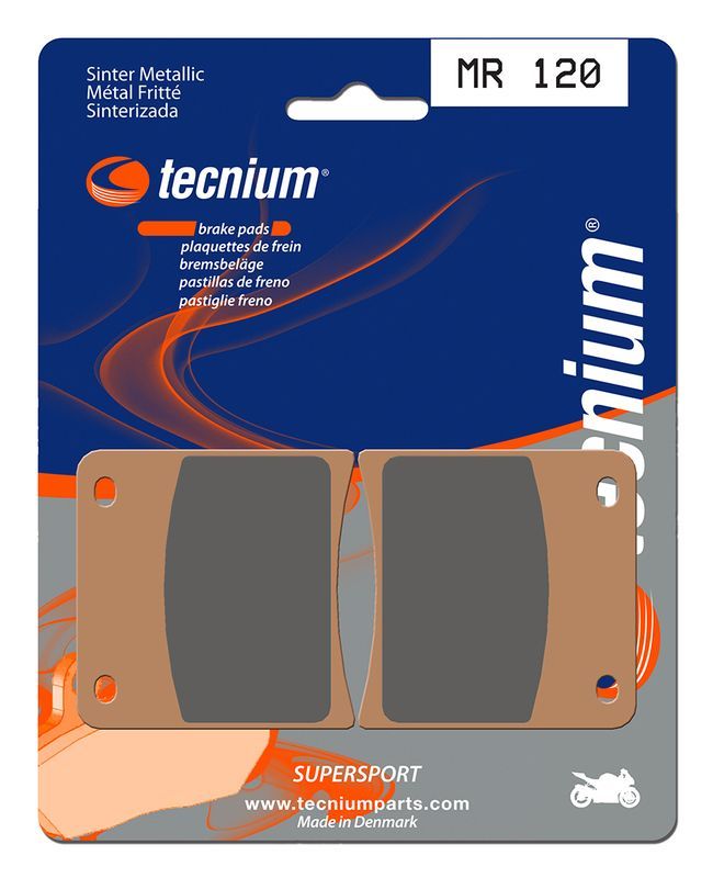 Pastillas de freno Tecnium MR120 Sinterizadas