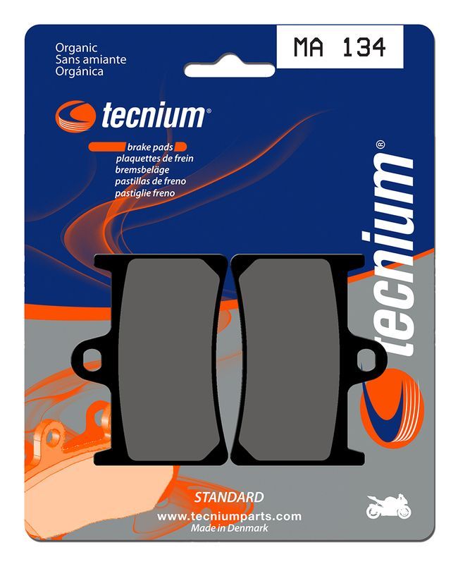 Pastillas de freno Tecnium MA134 Orgánicas