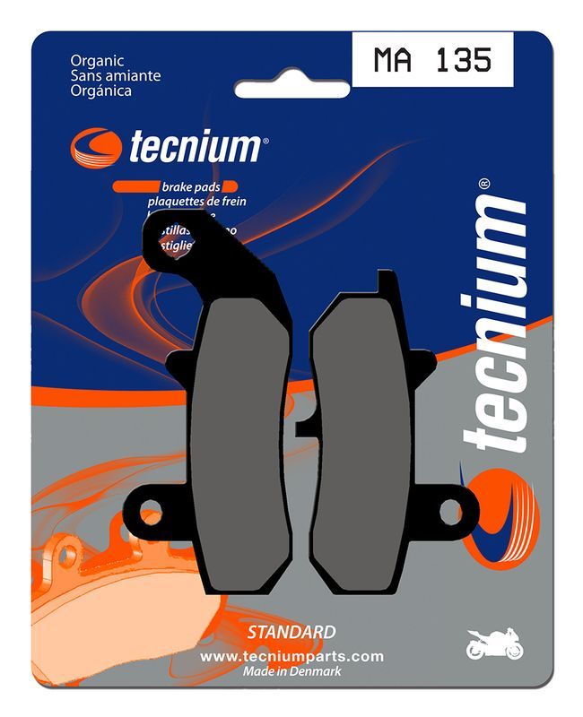 Pastillas de freno Tecnium MA135 Orgánicas