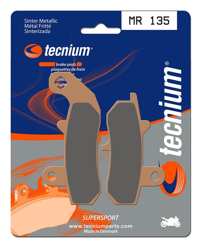 Pastillas de freno Tecnium MR135 Sinterizadas