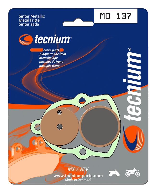 Pastillas de freno Tecnium MO137 Sinterizadas
