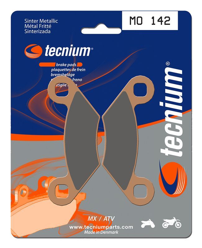 Pastillas de freno Tecnium MO142 Sinterizadas
