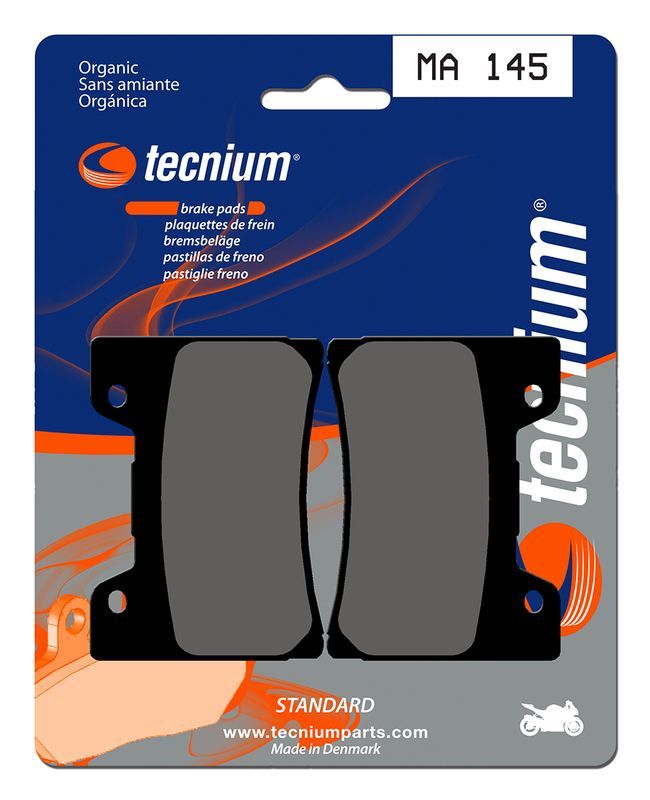 Pastillas de freno Tecnium MA145 Orgánicas