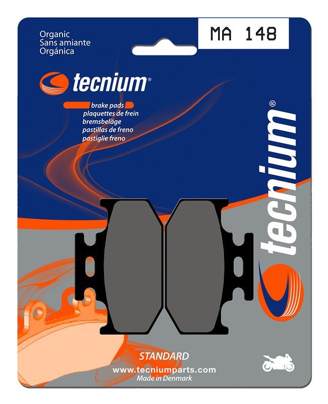 Pastillas de freno Tecnium MA148 Orgánicas