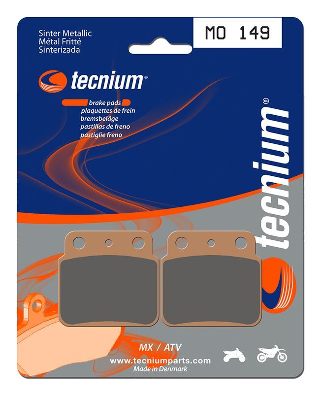 Pastillas de freno Tecnium MO149 Sinterizadas