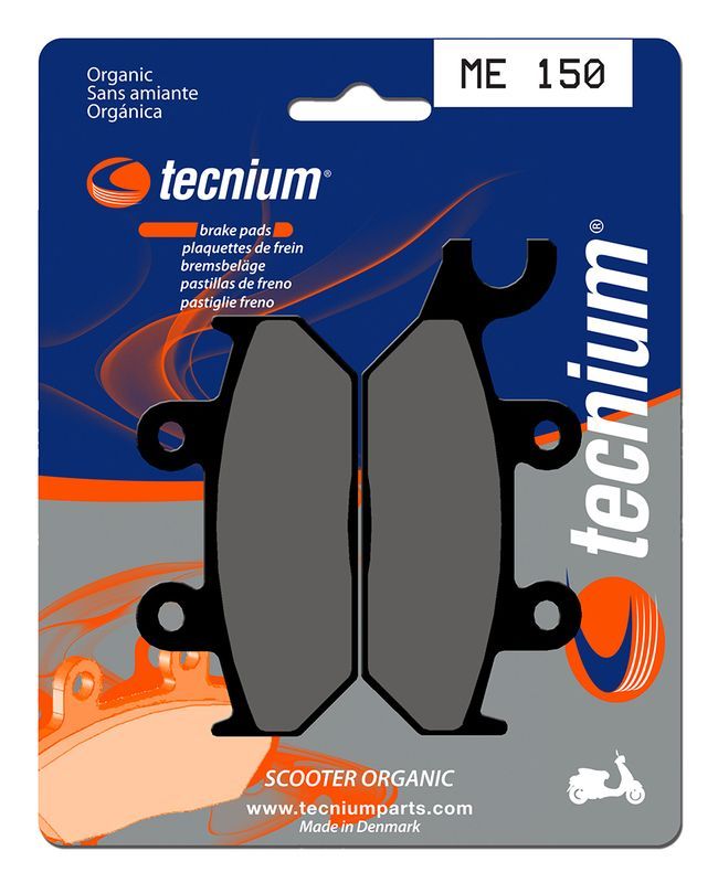 Pastillas de freno Tecnium Scooter orgánicas ME150
