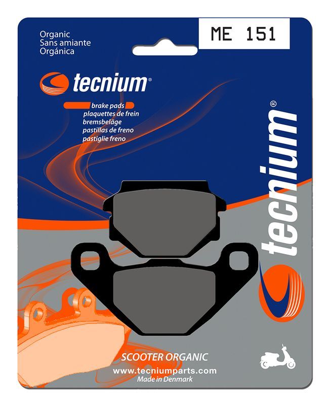 Pastillas de freno Tecnium Scooter orgánicas ME151