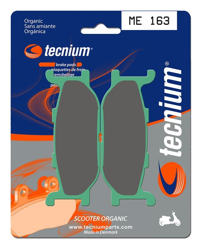 Pastillas de freno Tecnium Scooter orgánicas ME163
