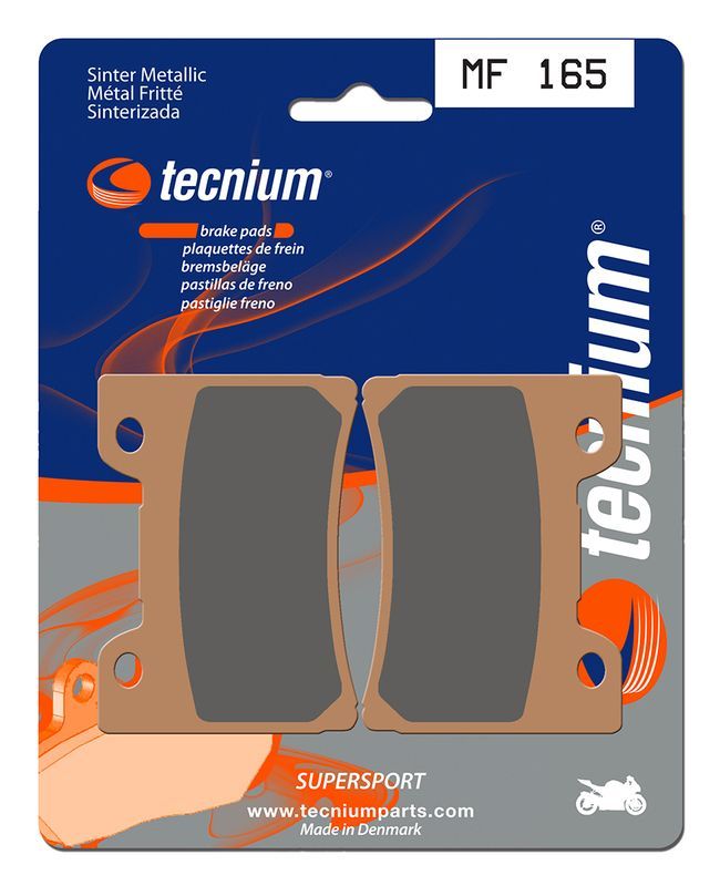 Pastillas de freno Tecnium MF165 Sinterizadas
