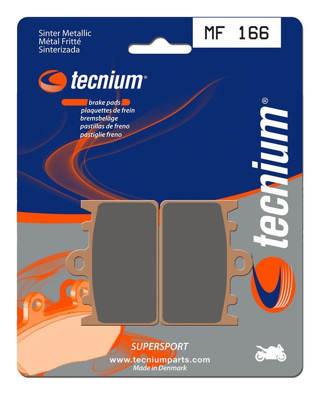 Pastillas de freno Tecnium MF166 Sinterizadas