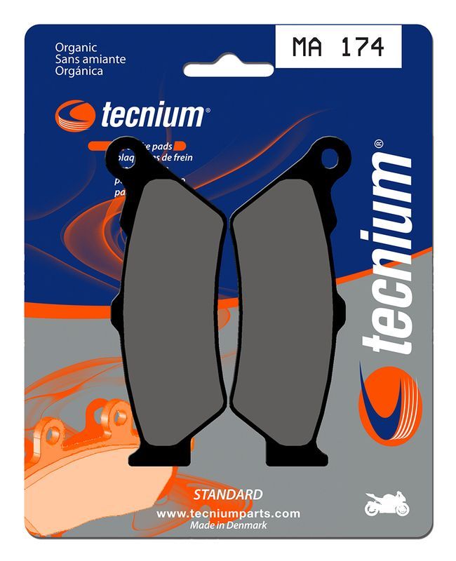 Pastillas de freno Tecnium MA174 Orgánicas