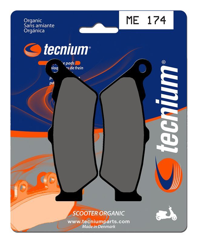 Pastillas de freno Tecnium Scooter orgánicas ME174