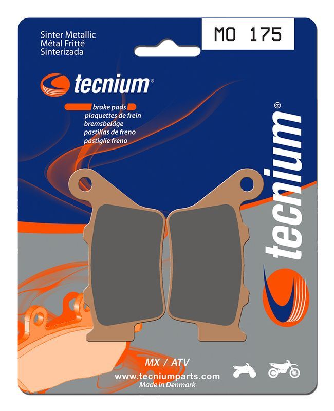Pastillas de freno Tecnium MO175 Sinterizadas
