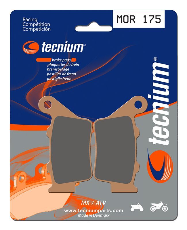 Pastillas de freno Tecnium MOR175 Sinterizadas