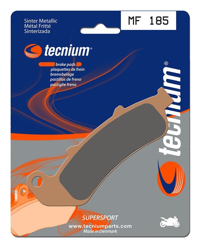 Pastillas de freno Tecnium MF185 Sinterizadas