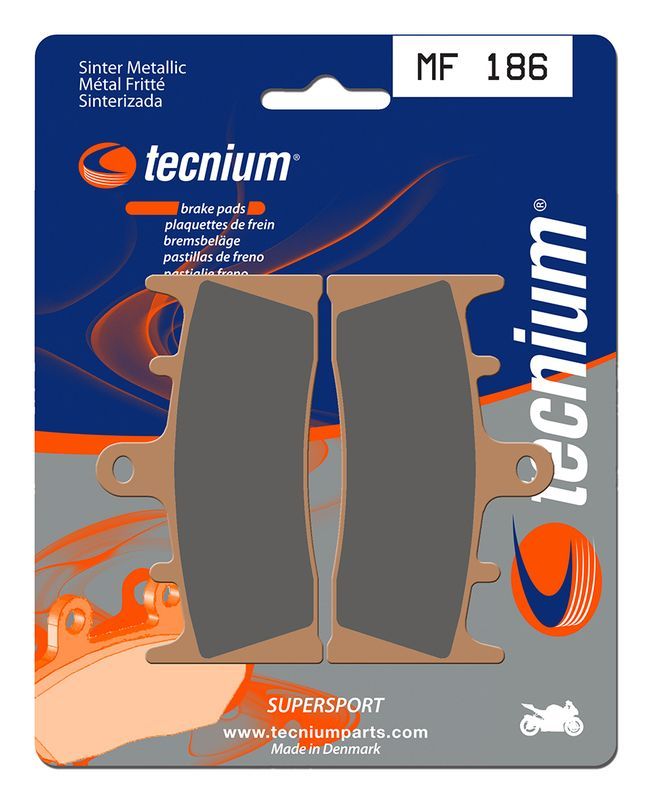 Pastillas de freno Tecnium MF186 Sinterizadas