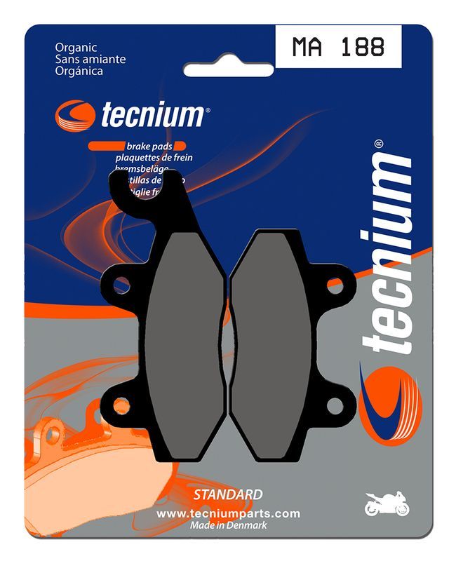 Pastillas de freno Tecnium MA188 Orgánicas