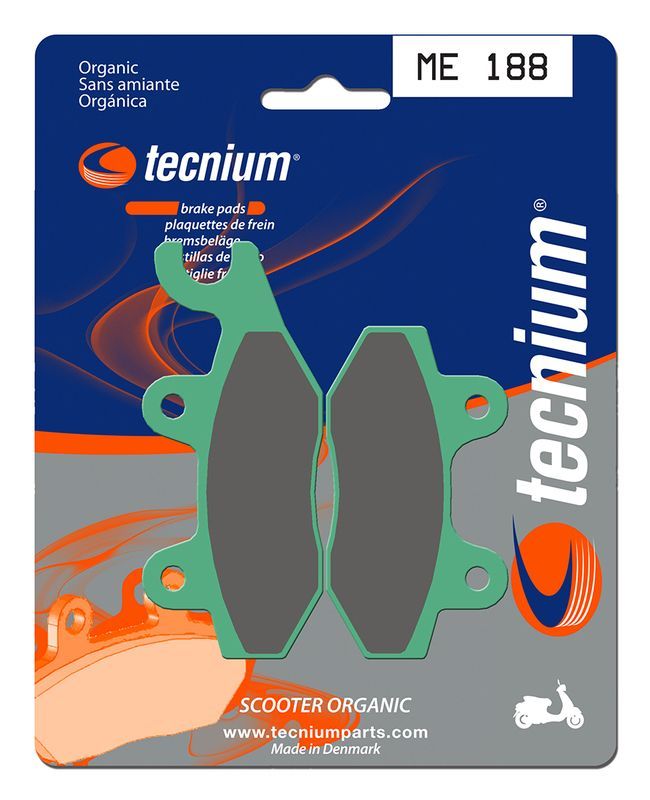 Pastillas de freno Tecnium Scooter orgánicas ME188