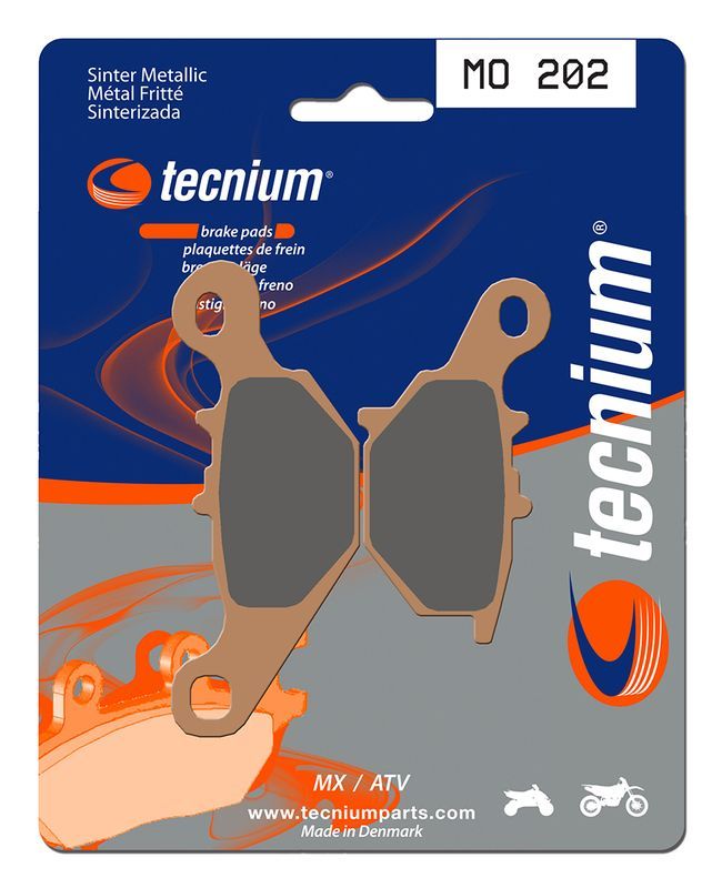 Pastillas de freno Tecnium MO202 Sinterizadas
