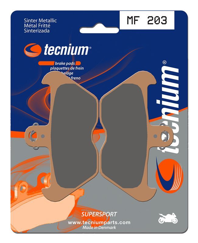 Pastillas de freno Tecnium MF203 Sinterizadas