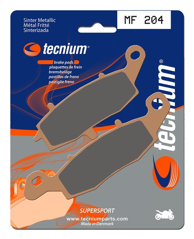 Pastillas de freno Tecnium MF204 Sinterizadas