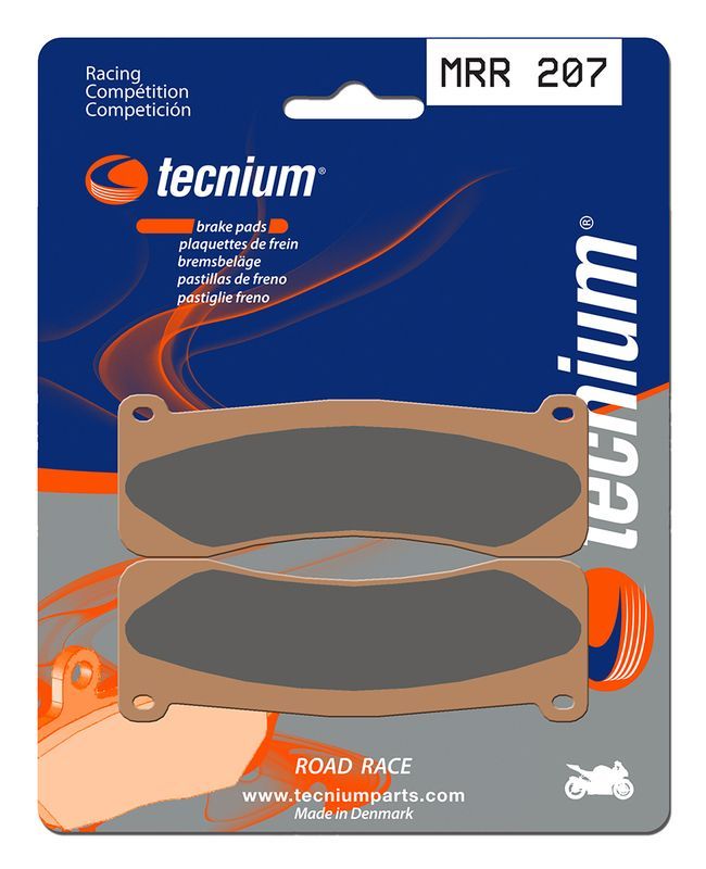 Pastillas de freno Tecnium MRR207 Sinterizadas