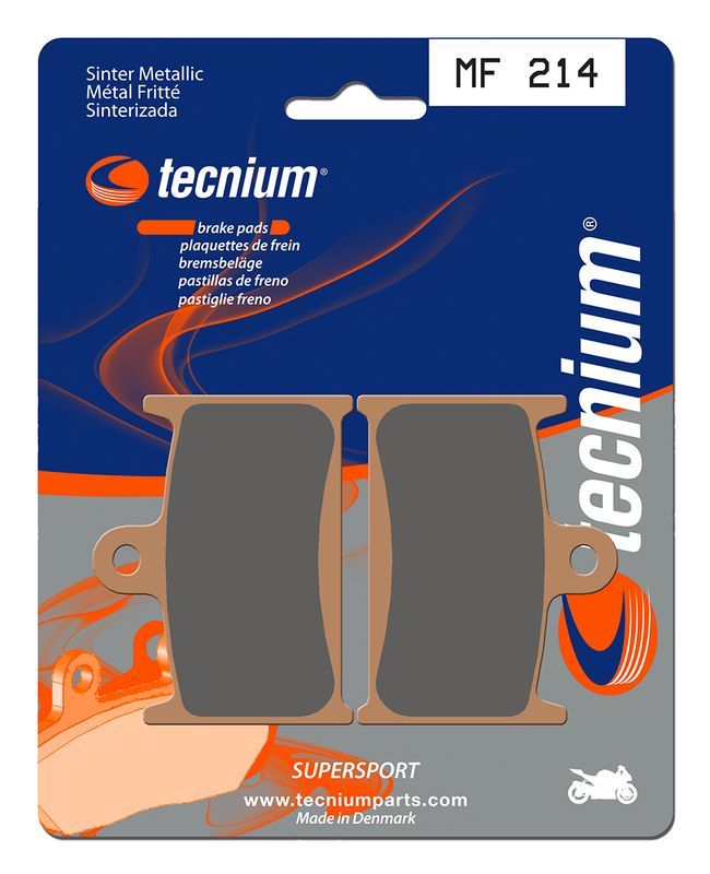 Pastillas de freno Tecnium MF214 Sinterizadas