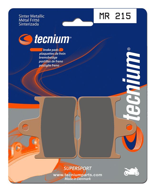 Pastillas de freno Tecnium MR215 Sinterizadas