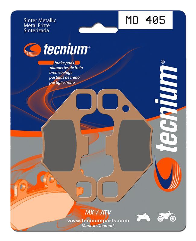 Pastillas de freno Tecnium MO405 Sinterizadas