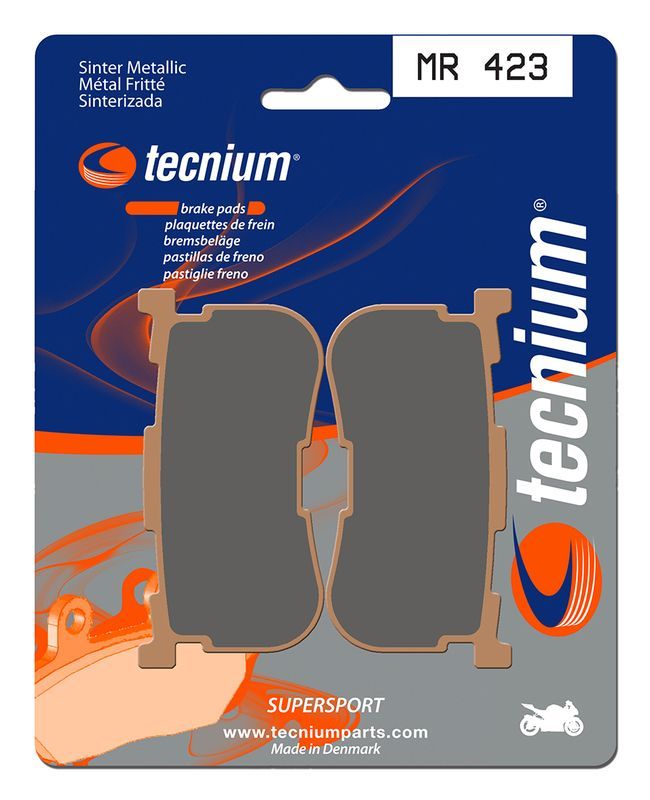 Pastillas de freno Tecnium MR423 Sinterizadas