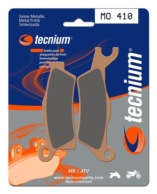 Pastillas de freno Tecnium MO410 Sinterizadas