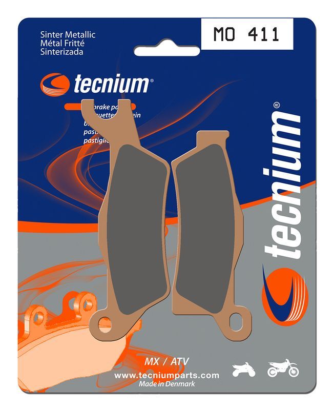 Pastillas de freno Tecnium MO411 Sinterizadas