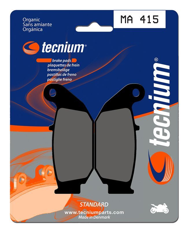 Pastillas de freno Tecnium MA415 Orgánicas