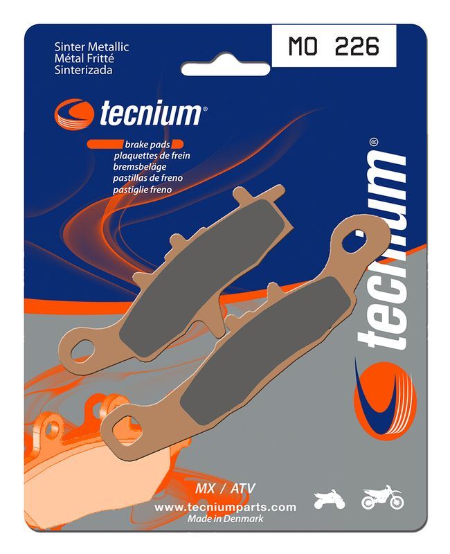 Pastillas de freno Tecnium MO226 Sinterizadas