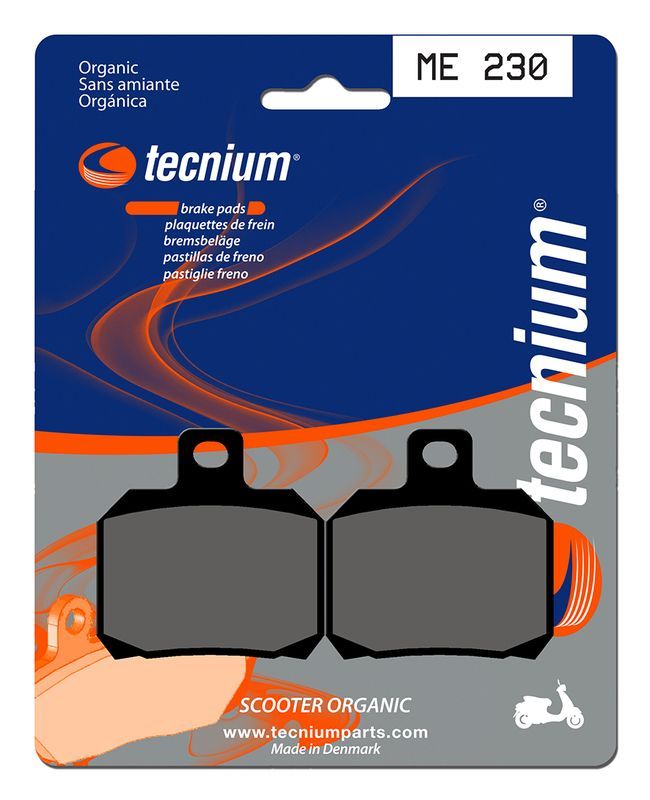 Pastillas de freno Tecnium Scooter orgánicas ME230