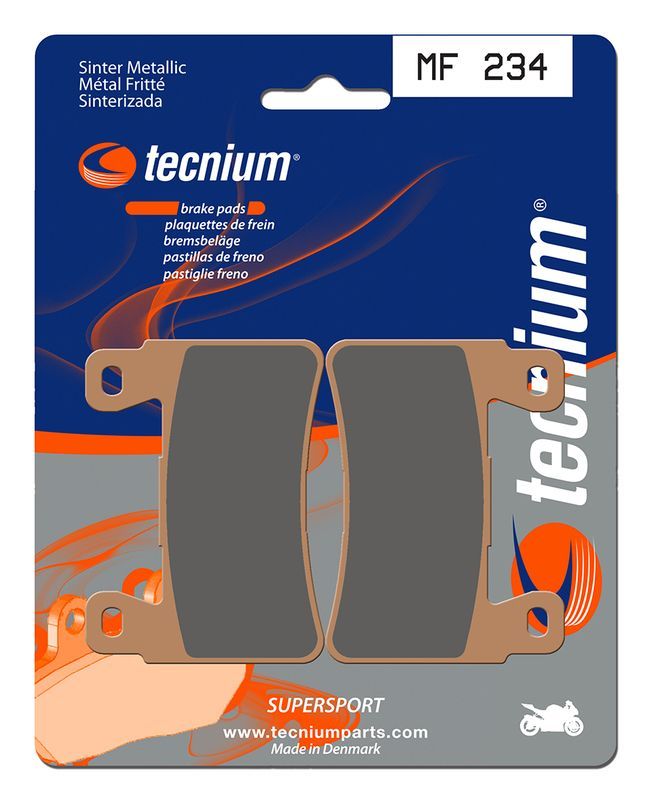 Pastillas de freno Tecnium MF234 Sinterizadas