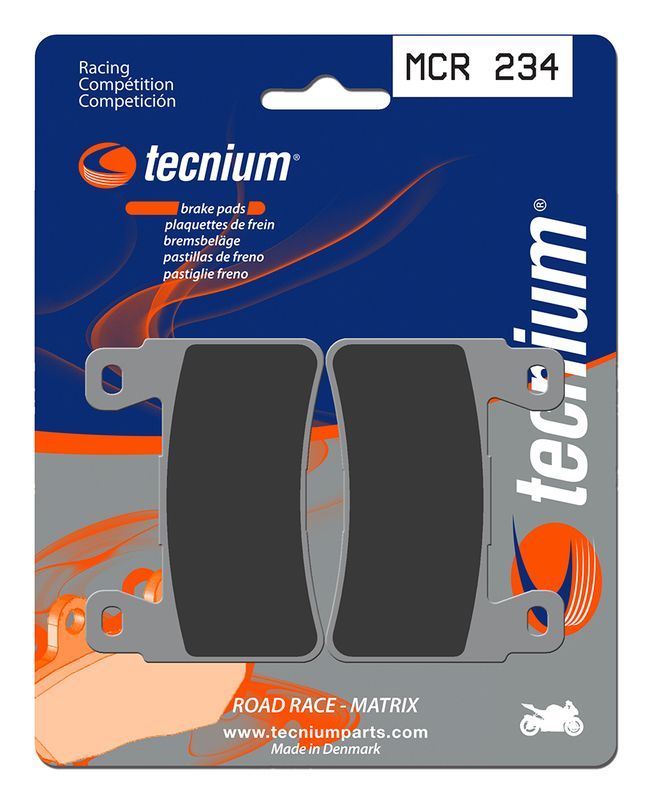 Pastillas de freno Tecnium MCR234 Sinterizadas Carbono
